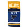 [Personalization Only] Official NHL Jersey Beach Towel - Blues